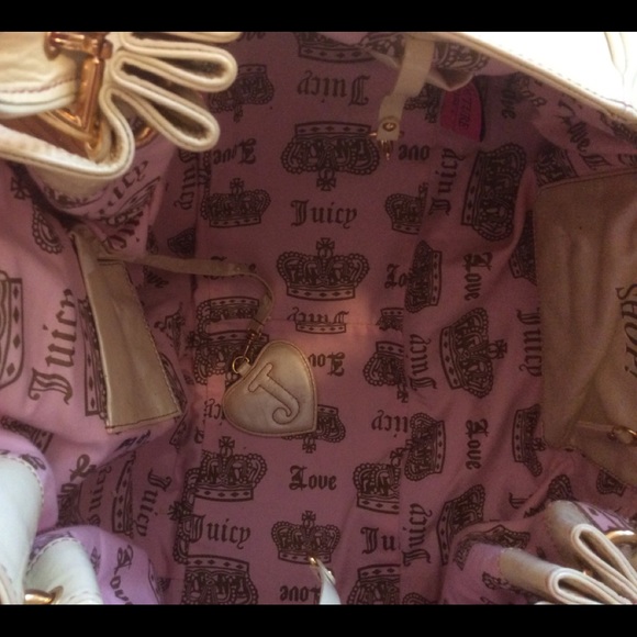 Vintage Juicy Couture leather large bag. - Picture 7 of 8